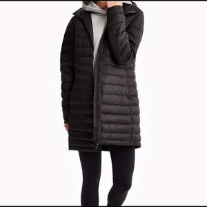 Lolë Long Katie Puffer Coat Black Like New Medium